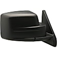 955-1101 Passenger Side Mirror, Power Adjust, Non-Heated, Manual Folding, Black, No Signal Light, No Memory, No Puddle Light, No Auto-Dim, No Blind Spot Feature