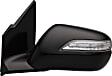 955-1102 Driver Side Mirror, Power Adjust, Heated, Power Folding, Black, In-housing Signal Light, With Memory, No Auto-Dim