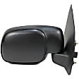 955-1105 Passenger Side Mirror, Power Adjust, Non-Heated, Manual Folding, Black, No Signal Light, No Memory, No Puddle Light, No Auto-Dim, No Blind Spot Feature