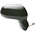 955-1109 Sedan Passenger Side Mirror, Power Adjust, Heated, Power Folding, Black, No Signal Light, No Memory, No Puddle Light, No Auto-Dim, No Blind Spot Feature