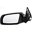 955-1110 Driver Side Mirror, Power Adjust, Non-Heated, Manual Folding, Black, In-housing Signal Light, No Memory, No Puddle Light, No Auto-Dim, No Blind Spot Feature