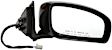 955-1113 Passenger Side Mirror, Power Adjust, Heated, Power Folding, Black, No Signal Light, With Memory, No Auto-Dimming