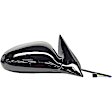 955-1131 Passenger Side Mirror, Power Adjust, Non-Heated, Manual Folding, Black, No Signal Light, No Memory, No Puddle Light, No Auto-Dim, No Blind Spot Feature