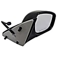 955-1134 Passenger Side Mirror, Power Adjust, Heated, Manual Folding, Black, No Signal Light, No Memory, No Puddle Light, No Auto-Dim, No Blind Spot Feature