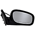 955-1134 Passenger Side Mirror, Power Adjust, Heated, Manual Folding, Black, No Signal Light, No Memory, No Puddle Light, No Auto-Dim, No Blind Spot Feature