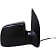 955-1135 Passenger Side Mirror, Power Adjust, Non-Heated, Manual Folding, Black, No Signal Light, No Memory, No Puddle Light, No Auto-Dim, No Blind Spot Feature