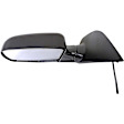 955-1136 Driver Side Mirror, Power Adjust, Non-Heated, Manual Folding, Black, No Signal Light, Without Memory Recall, No Puddle Light, No Auto-Dimming, No Blind Spot Feature
