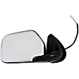 955-1138 Passenger Side Mirror, Power Adjust, Non-Heated, Manual Folding, Black, No Signal Light, No Memory, No Puddle Light, No Auto-Dim, No Blind Spot Feature