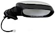 955-1144 Passenger Side Mirror, Power Adjust, Heated, Power Folding, Chrome, No Signal Light, No Memory, No Auto-Dim