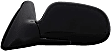 955-1151 Driver Side Mirror, Manual Adjust, Non-Heated, Non-Folding, Black, No Signal Light, No Memory, No Puddle Light, No Auto-Dim, No Blind Spot Feature
