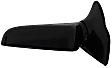 955-1151 Driver Side Mirror, Manual Adjust, Non-Heated, Non-Folding, Black, No Signal Light, No Memory, No Puddle Light, No Auto-Dim, No Blind Spot Feature