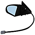 955-116 Sedan Driver Side Mirror, Power Adjust, Non-Heated, Non-Folding, Black, No Signal Light, No Memory, No Puddle Light, No Auto-Dim, No Blind Spot Feature