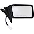 955-119 Passenger Side Mirror, Power Adjust, Non-Heated, Non-Folding, Black, No Signal Light, No Memory, No Puddle Light, No Auto-Dim, No Blind Spot Feature
