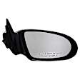 955-1200 Passenger Side Mirror, Manual Adjust, Non-Heated, Non-Folding, Black, No Signal Light, Without Memory Recall, No Puddle Light, No Auto-Dimming, No Blind Spot Feature