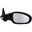955-1206 Passenger Side Mirror, Power Adjust, Non-Heated, Non-Folding, Black, No Signal Light, No Memory, No Puddle Light, No Auto-Dim, No Blind Spot Feature