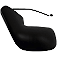 955-1216 Passenger Side Mirror, Power Adjust, Non-Heated, Non-Folding, Black, No Signal Light, No Memory, No Puddle Light, No Auto-Dim, No Blind Spot Feature