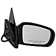 955-1218 Coupe Passenger Side Mirror, Power Adjust, Non-Heated, Non-Folding, Black, No Signal Light, No Memory, No Puddle Light, No Auto-Dim, No Blind Spot Feature