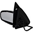 955-1219 Sedan Driver Side Mirror, Power Adjust, Non-Heated, Non-Folding, Black, No Signal Light, No Memory, No Puddle Light, No Auto-Dim, No Blind Spot Feature