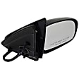 955-1220 Sedan Passenger Side Mirror, Power Adjust, Non-Heated, Non-Folding, Black, No Signal Light, No Memory, No Puddle Light, No Auto-Dim, No Blind Spot Feature