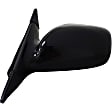955-1234 Driver Side Mirror, Power Adjust, Heated, Non-Folding, Black, No Signal Light, No Memory, No Puddle Light, No Auto-Dimming, No Blind Spot Feature