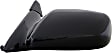 955-1236 Driver Side Mirror, Manual Adjust, Non-Heated, Non-Folding, Black, No Signal Light, No Memory, No Puddle Light, No Auto-Dim, No Blind Spot Feature