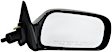 955-1237 Passenger Side Mirror, Manual Adjust, Non-Heated, Non-Folding, Black, No Signal Light, No Memory, No Puddle Light, No Auto-Dim, No Blind Spot Feature