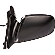 2001 Toyota Camry - Driver Side Mirror, Built in U.S.A., Power Adjust, Non-Heated, Black, Non-Folding, No Signal Light, No Blind Spot Feature, No Memory, No Puddle Light, No Auto-Dim