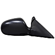 955-1245 Passenger Side Mirror, Power Adjust, Non-Heated, Power Folding, Black, No Signal Light, No Memory, No Puddle Light, No Auto-Dim, No Blind Spot Feature