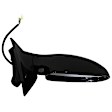 955-1249 Convertible Passenger Side Mirror, Power Adjust, Heated, Power Folding, Black, No Signal Light, No Memory, No Puddle Light, No Auto-Dim, No Blind Spot Feature