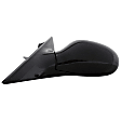955-1250 Convertible Driver Side Mirror, Power Adjust, Heated, Manual Folding, Black, No Signal Light, No Memory, No Puddle Light, No Auto-Dim, No Blind Spot Feature