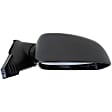 955-1271 Passenger Side Mirror, Manual Adjust, Non-Heated, Manual Folding, Black, No Signal Light, No Memory, No Puddle Light, No Auto-Dim, No Blind Spot Feature