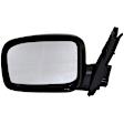 955-1272 Driver Side Mirror, Manual Adjust, Non-Heated, Manual Folding, Black, No Signal Light, No Memory, No Puddle Light, No Auto-Dim, No Blind Spot Feature
