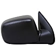 955-1273 Passenger Side Mirror, Power Adjust, Non-Heated, Manual Folding, Black, No Signal Light, No Memory, No Puddle Light, No Auto-Dim, No Blind Spot Feature