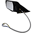 955-1278 Driver Side Mirror, Power Adjust, Heated, Non-Folding, Black, No Signal Light, No Memory, No Puddle Light, No Auto-Dim, No Blind Spot Feature