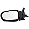 955-1283 Coupe Driver Side Mirror, Manual Adjust, Non-Heated, Non-Folding, Black, No Signal Light, No Memory, No Puddle Light, No Auto-Dim, No Blind Spot Feature