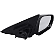 955-1284 Coupe Passenger Side Mirror, Manual Adjust, Non-Heated, Non-Folding, Black, No Signal Light, No Memory, No Puddle Light, No Auto-Dim, No Blind Spot Feature
