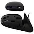 955-1290 Passenger Side Mirror, Power Adjust, Non-Heated, Power Folding, Black, No Signal Light, No Memory, No Puddle Light, No Auto-Dim, No Blind Spot Feature