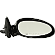 955-1302 Passenger Side Mirror, Power Adjust, Heated, Power Folding, Black, No Signal Light, No Memory, No Puddle Light, No Auto-Dim, No Blind Spot Feature