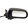 955-1306 Passenger Side Mirror, Manual Adjust, Non-Heated, Manual Folding, Black, No Signal Light, No Memory, No Puddle Light, No Auto-Dim, No Blind Spot Feature