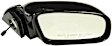 955-1308 Passenger Side Mirror, Manual Adjust, Non-Heated, Non-Folding, Black, No Signal Light, No Memory, No Puddle Light, No Auto-Dim, No Blind Spot Feature