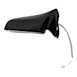 955-1315 Driver Side Mirror, Power Adjust, Non-Heated, Non-Folding, Black, No Signal Light, No Memory, No Puddle Light, No Auto-Dim, No Blind Spot Feature