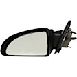 955-1337 Coupe Driver Side Mirror, Power Adjust, Non-Heated, Power Folding, Black, No Signal Light, No Memory, No Puddle Light, No Auto-Dim, No Blind Spot Feature