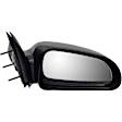 955-1368 Passenger Side Mirror, Manual Adjust, Non-Heated, Non-Folding, Black, No Signal Light, No Memory, No Puddle Light, No Auto-Dim, No Blind Spot Feature