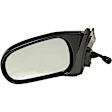 955-1391 Driver Side Mirror, Manual Adjust, Non-Heated, Non-Folding, Black, No Signal Light, No Memory, No Puddle Light, No Auto-Dim, No Blind Spot Feature