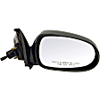 955-1405 Passenger Side Mirror, Manual Adjust, Non-Heated, Non-Folding, Black, No Signal Light, No Memory, No Puddle Light, No Auto-Dim, No Blind Spot Feature