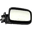 955-1411 Passenger Side Mirror, Manual Adjust, Non-Heated, Manual Folding, Black, No Signal Light, No Memory, No Puddle Light, No Auto-Dim, No Blind Spot Feature