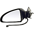 955-1413 Driver Side Mirror, Power Adjust, Non-Heated, Power Folding, Black, No Signal Light, No Memory, No Puddle Light, No Auto-Dim, No Blind Spot Feature