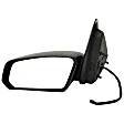 955-1422 Sedan Driver Side Mirror, Power Adjust, Non-Heated, Non-Folding, Black, No Signal Light, No Memory, No Puddle Light, No Auto-Dim, No Blind Spot Feature