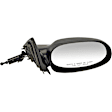 2001 Saturn L100 - Passenger Side Mirror, Manual Adjust, Non-Heated, Black, Non-Folding, No Signal Light, No Blind Spot Feature, No Memory, No Puddle Light, No Auto-Dim