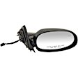 955-1427 Passenger Side Mirror, Power Adjust, Heated, Non-Folding, Black, No Signal Light, No Memory, No Puddle Light, No Auto-Dim, No Blind Spot Feature